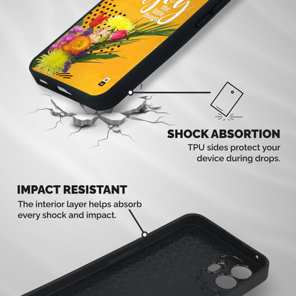 Always Enjoy Little Things Shockproof Hybrid Protection (Metal + TPU) Back Case Cover