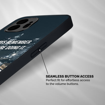 Always Remember Shockproof Hybrid Protection (Metal + TPU) Back Case Cover