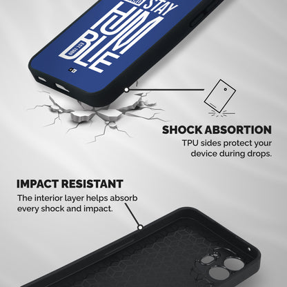 Always Stay Humble Shockproof Hybrid Protection (Metal + TPU) Back Case Cover