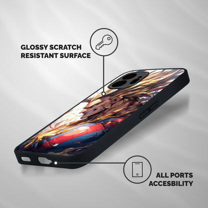 Amazing Almight Shockproof Hybrid Protection (Metal + TPU) Back Case Cover