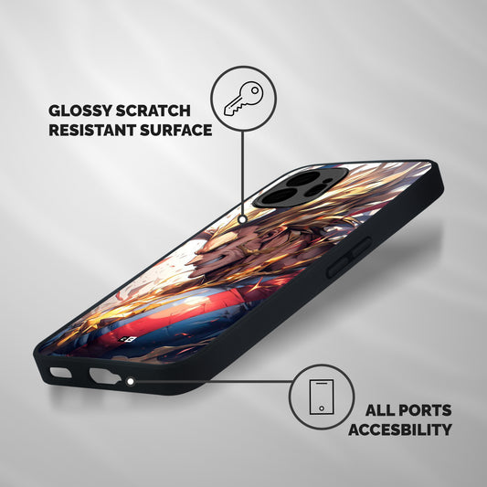 Amazing Almight Shockproof Hybrid Protection (Metal + TPU) Back Case Cover