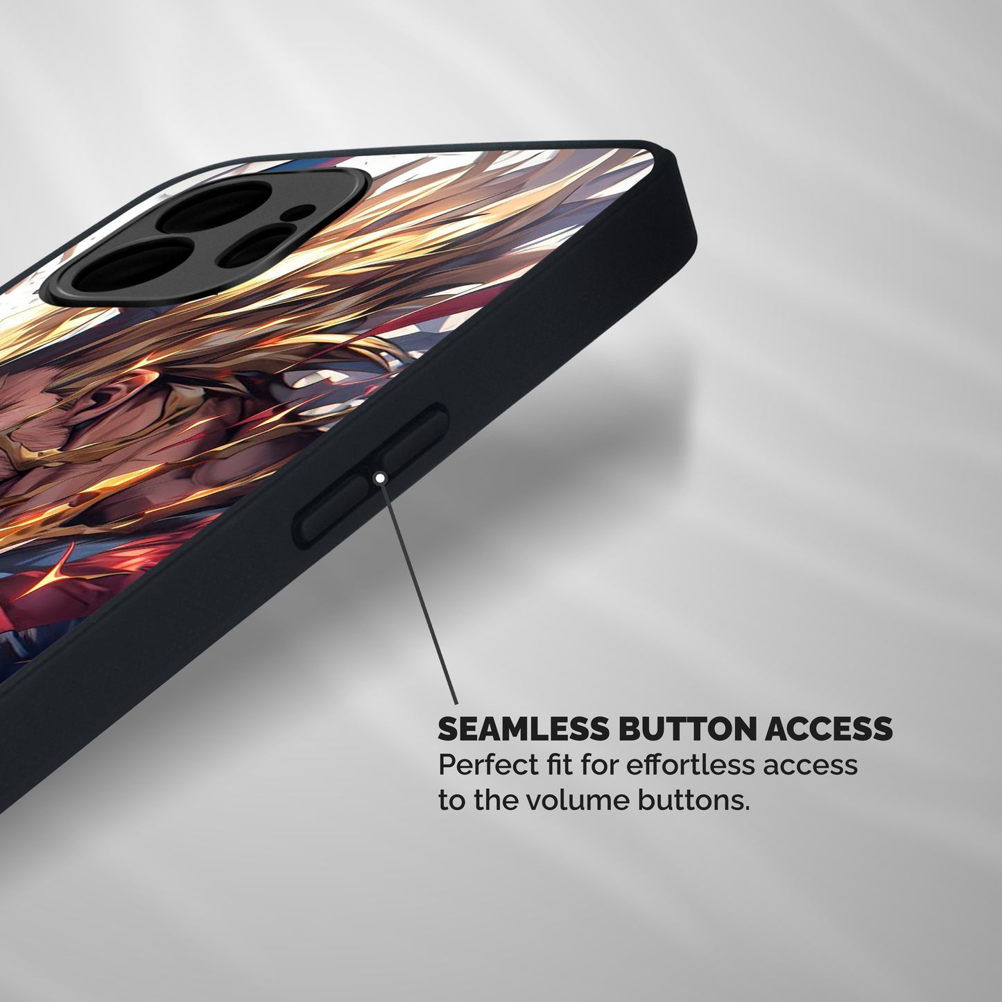 Amazing Almight Shockproof Hybrid Protection (Metal + TPU) Back Case Cover
