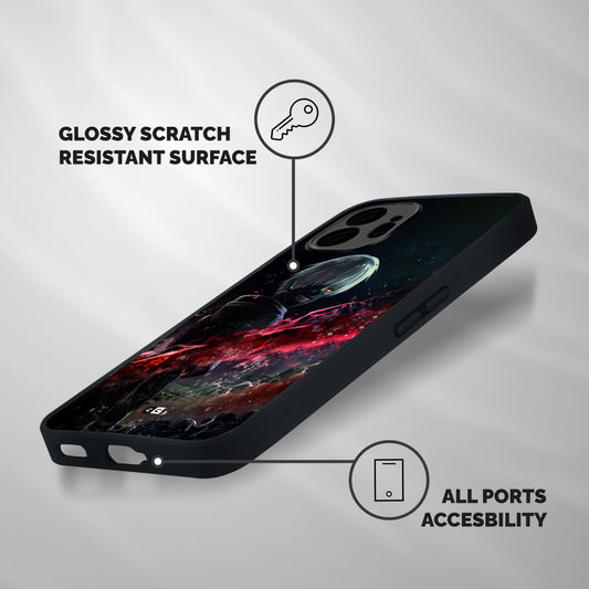 Amazing Ken Kaneki Shockproof Hybrid Protection (Metal + TPU) Back Case Cover