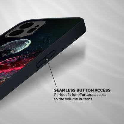 Amazing Ken Kaneki Shockproof Hybrid Protection (Metal + TPU) Back Case Cover