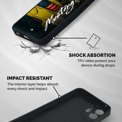 Amazing Mad Car Shockproof Hybrid Protection (Metal + TPU) Back Case Cover