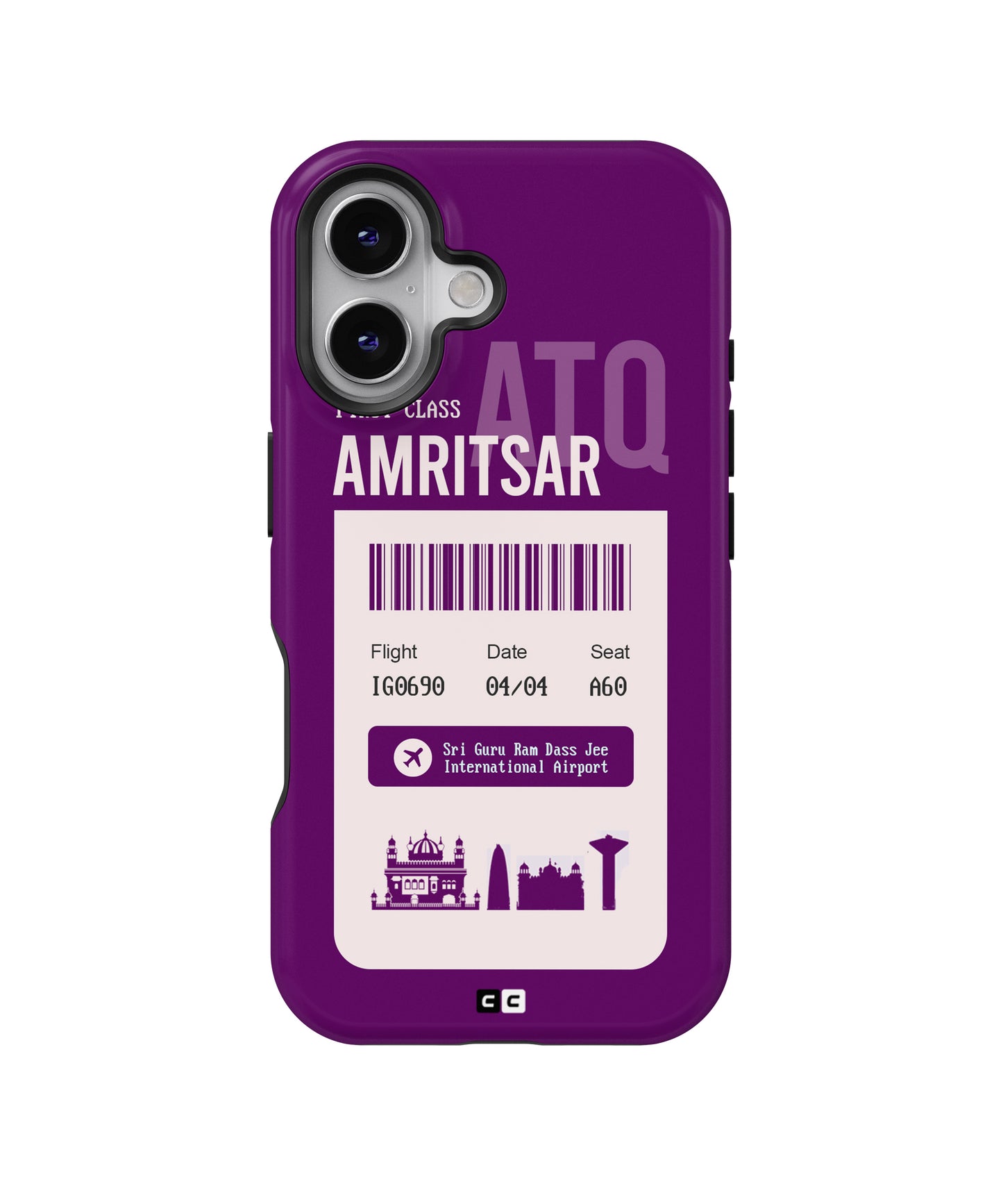Amritsar Boarding Pass MagSafe Bumper Case