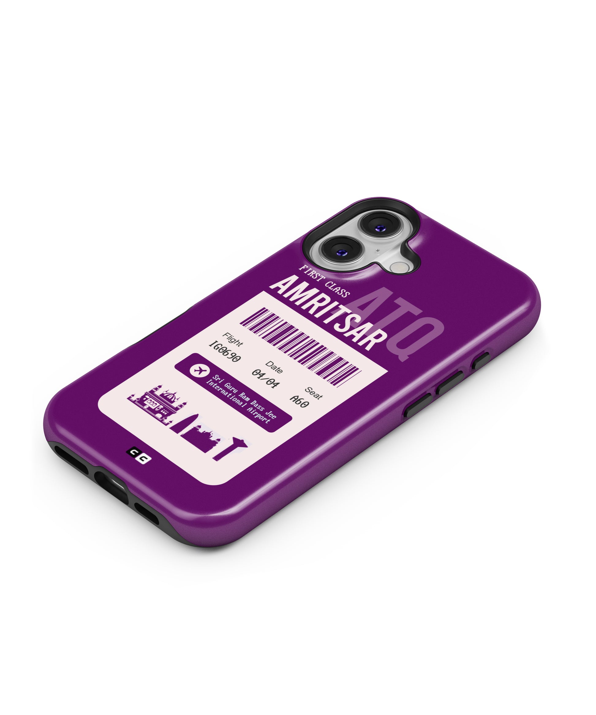Amritsar Boarding Pass MagSafe Bumper Case