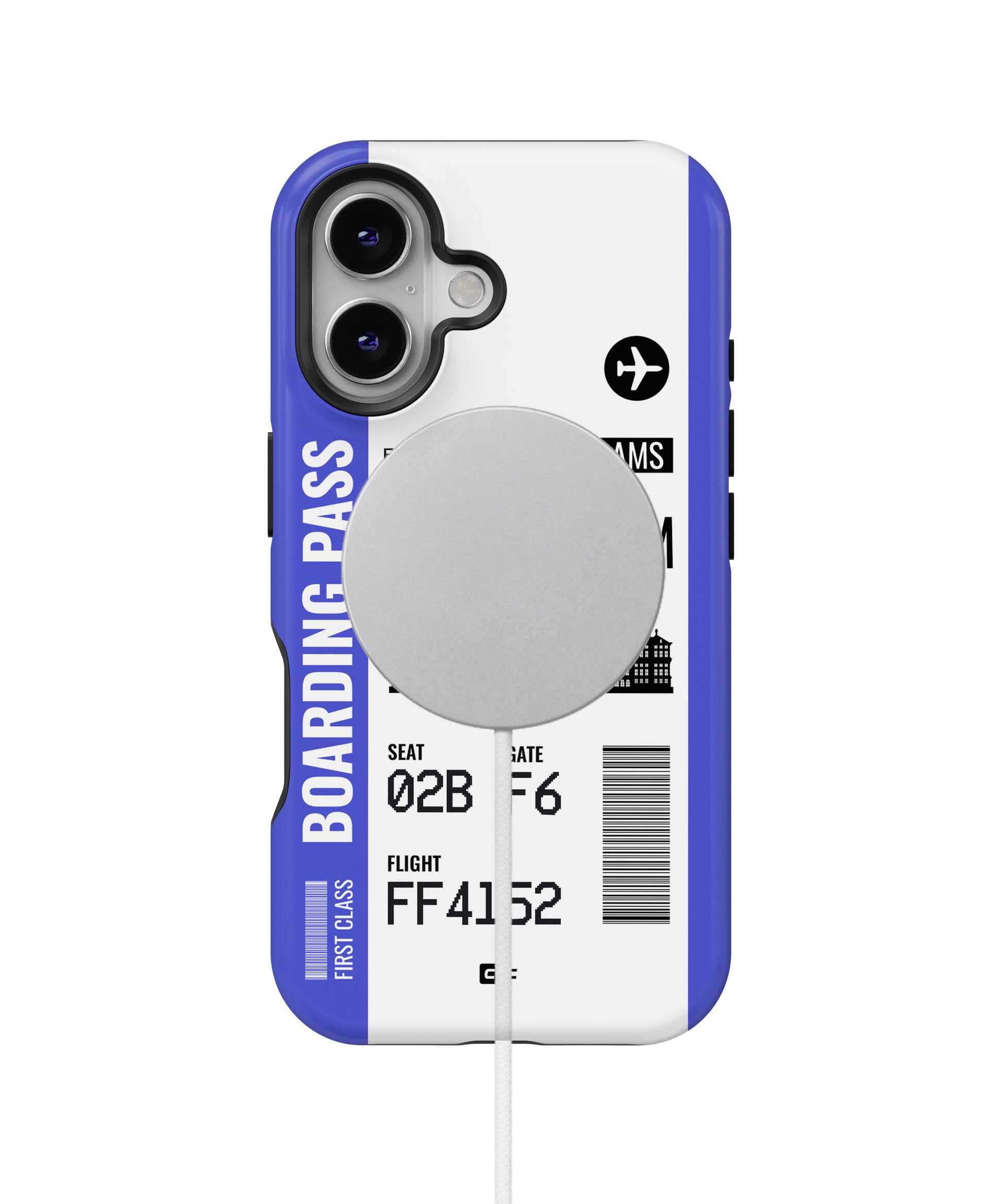 Amsterdam Boarding Pass MagSafe Bumper Case