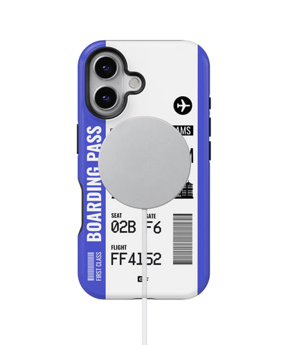 Amsterdam Boarding Pass MagSafe Bumper Case