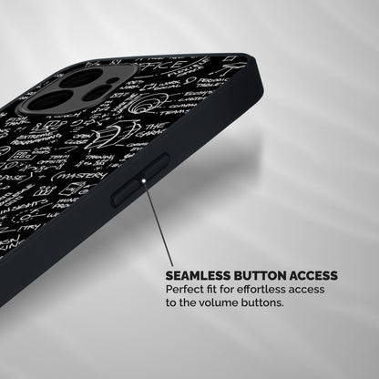 Anatomy Pattern Shockproof Hybrid Protection (Metal + TPU) Back Case Cover