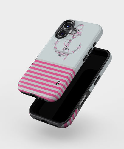 Anchor Design Stripes MagSafe Bumper Case