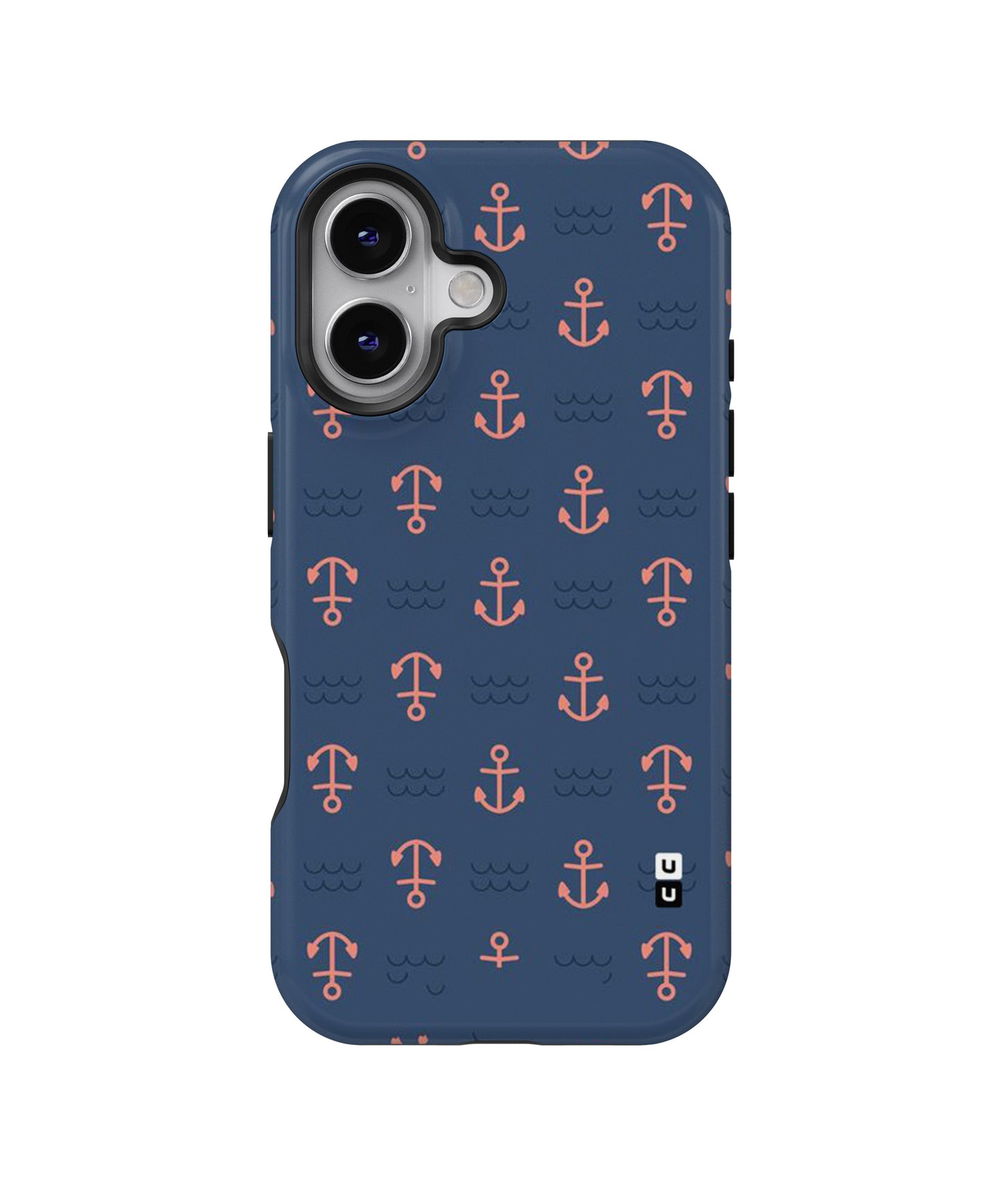 Anchor Sea Blue MagSafe Bumper Case
