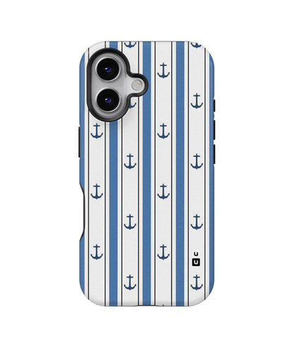 Anchor Stripe Lines MagSafe Bumper Case