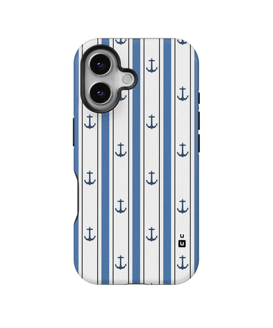 Anchor Stripe Lines MagSafe Bumper Case