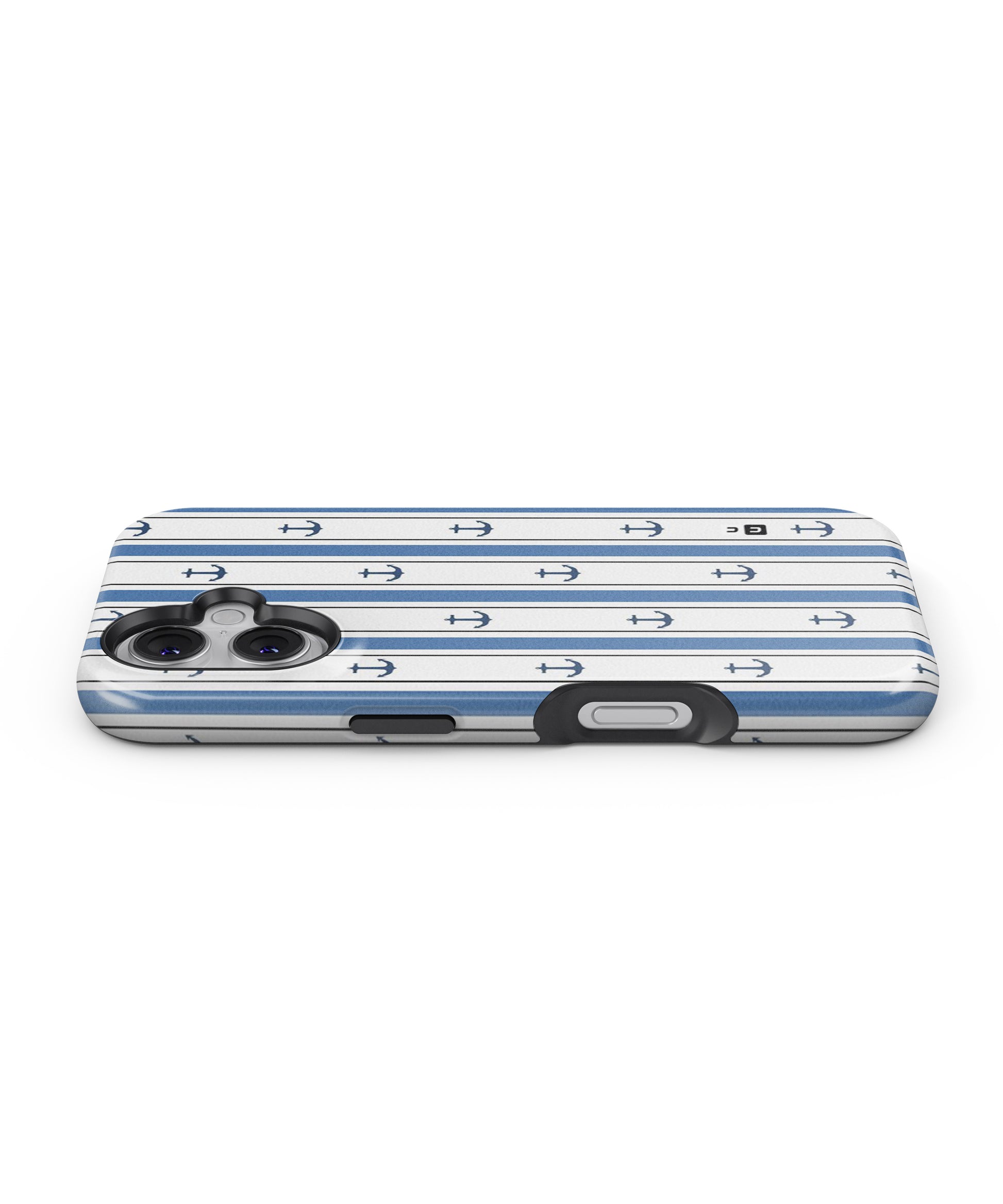 Anchor Stripe Lines MagSafe Bumper Case