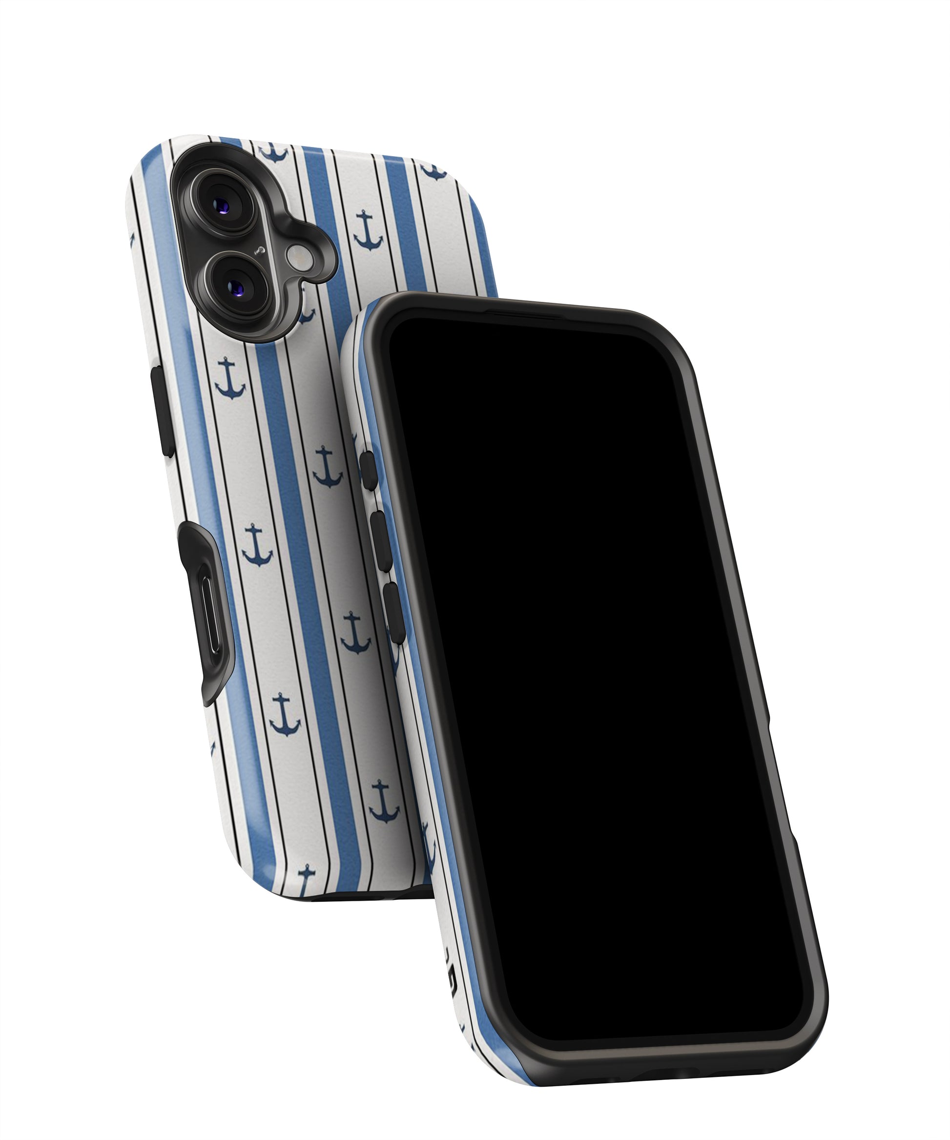 Anchor Stripe Lines MagSafe Bumper Case