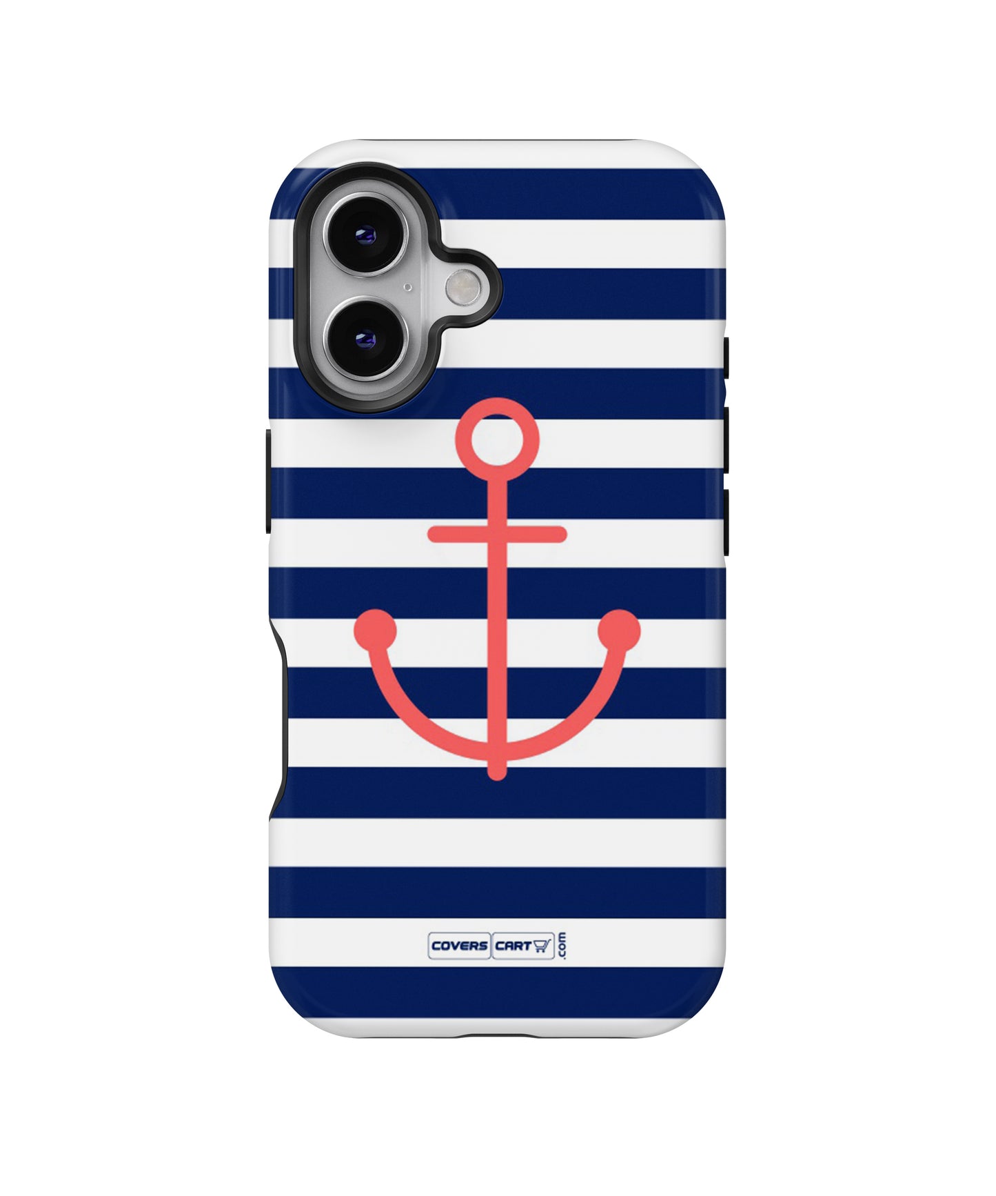 Anchor Stripes MagSafe Bumper Case