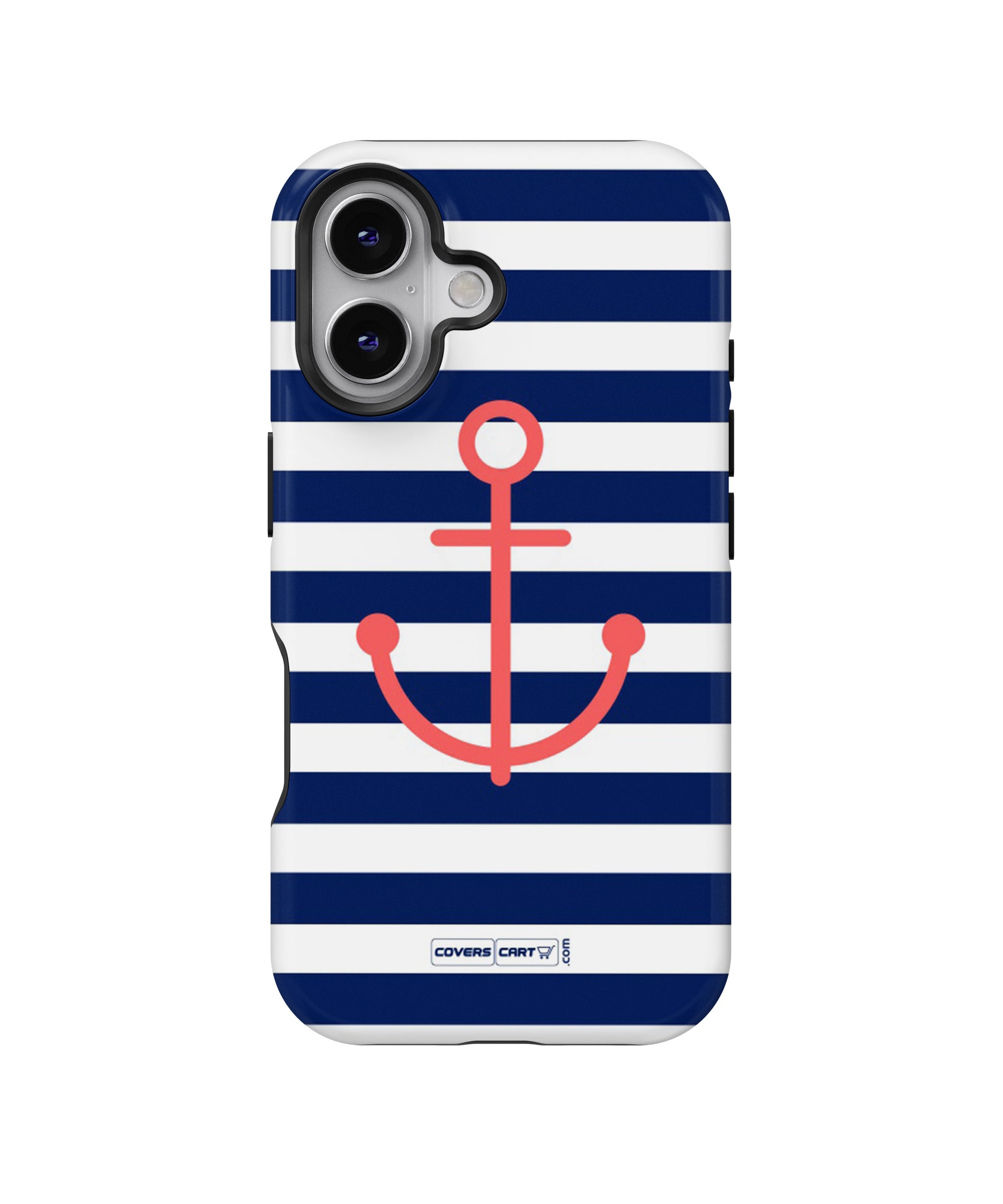 Anchor Stripes MagSafe Bumper Case