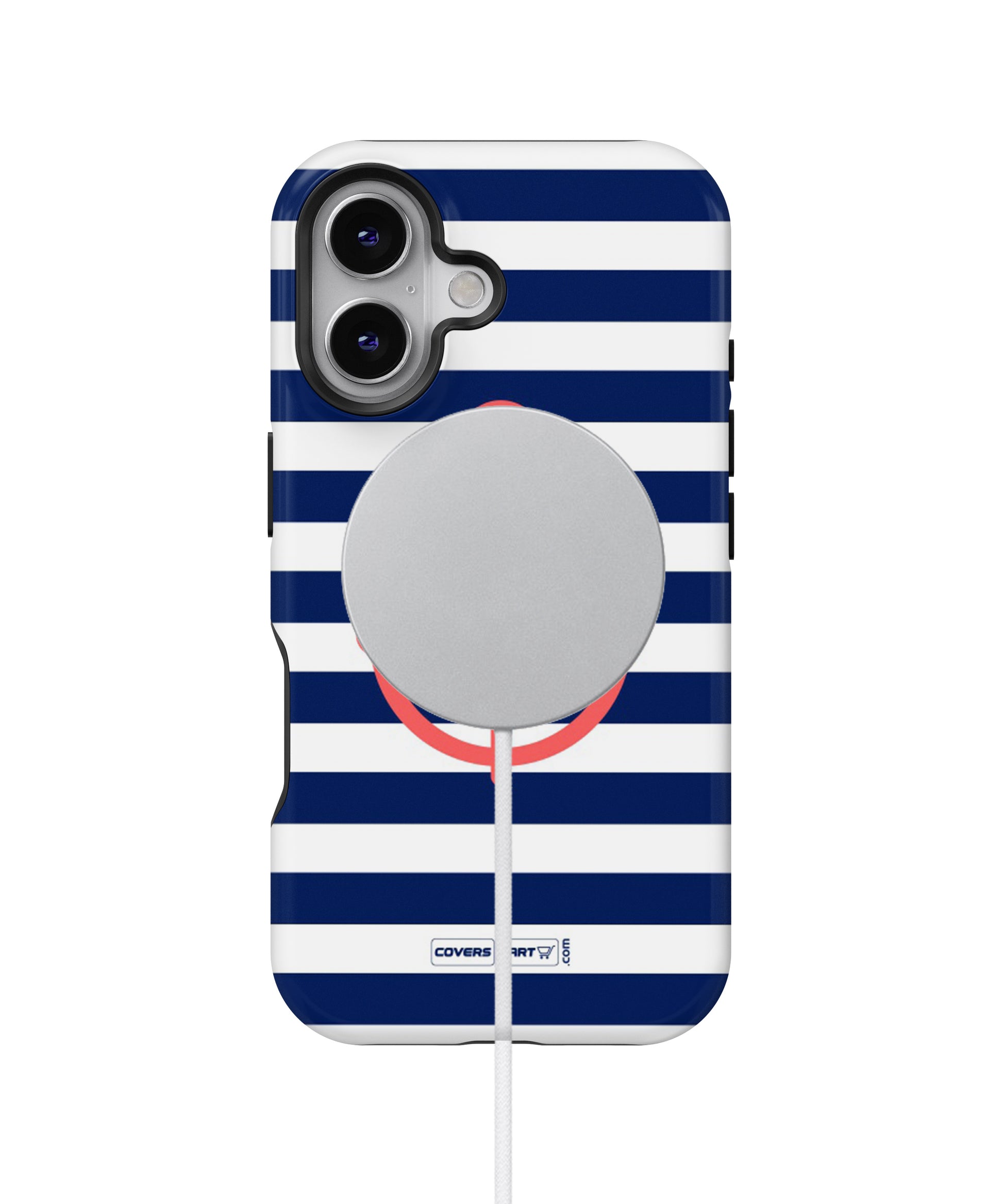Anchor Stripes MagSafe Bumper Case