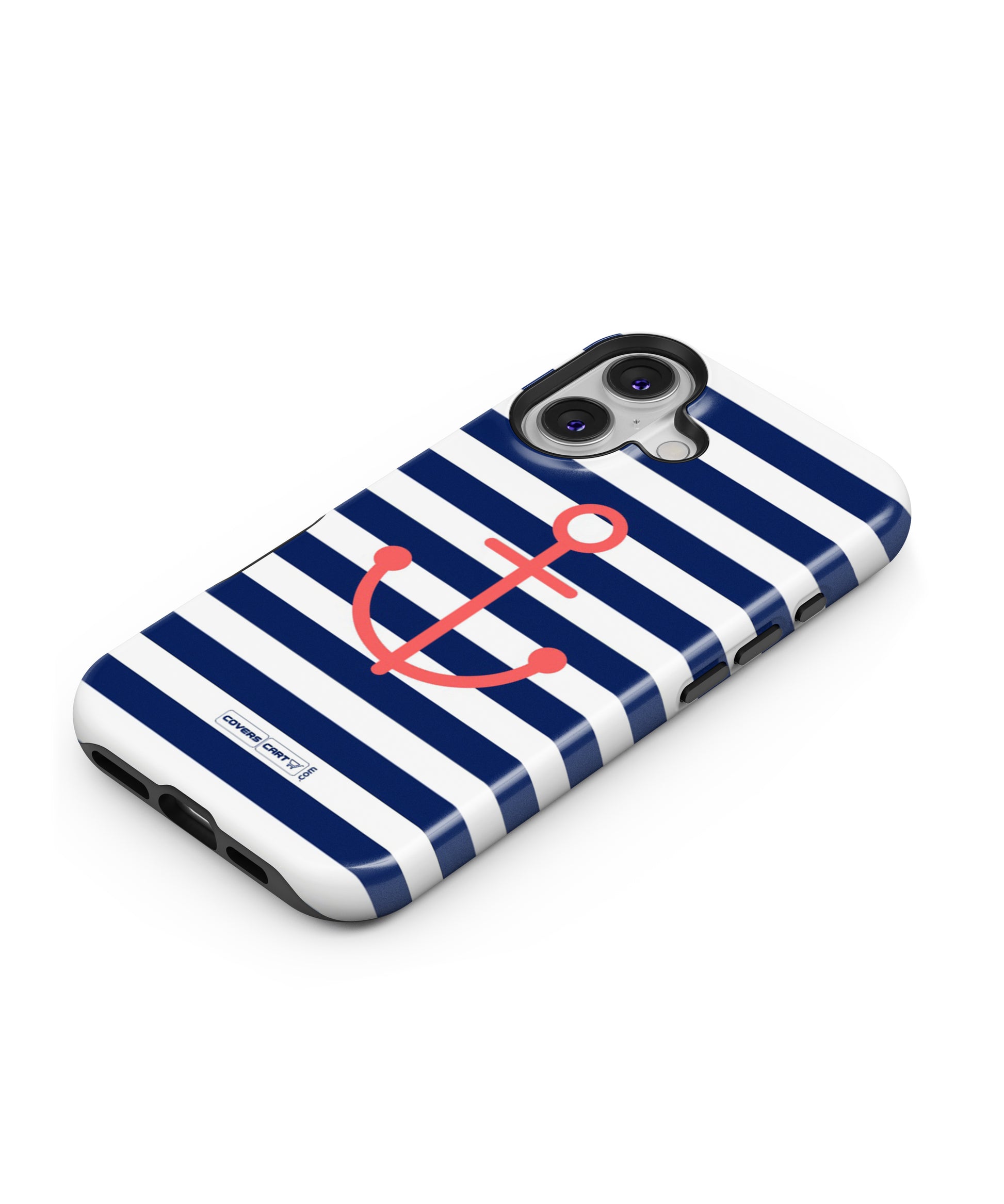 Anchor Stripes MagSafe Bumper Case