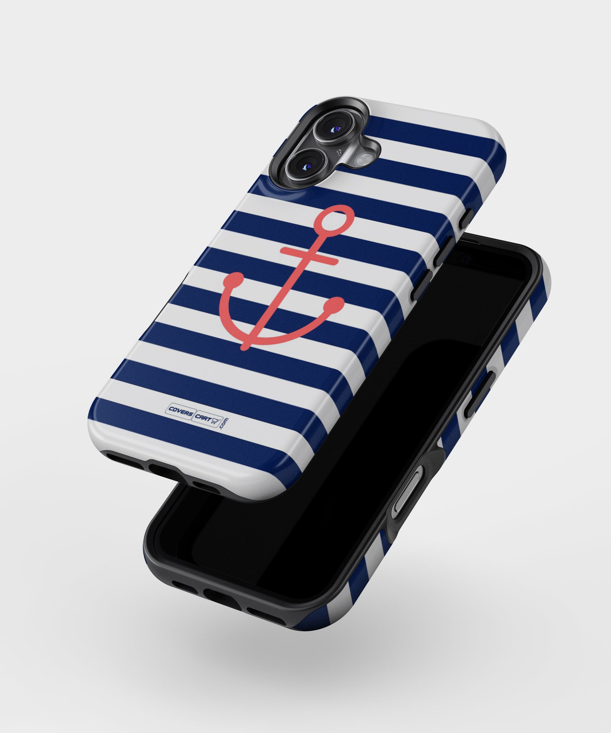 Anchor Stripes MagSafe Bumper Case
