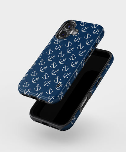 Anchor Zig Pattern MagSafe Bumper Case
