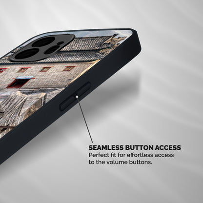 Ancient Strairs Shockproof Hybrid Protection (Metal + TPU) Back Case Cover
