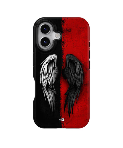 Angle Demon Wings MagSafe Bumper Case