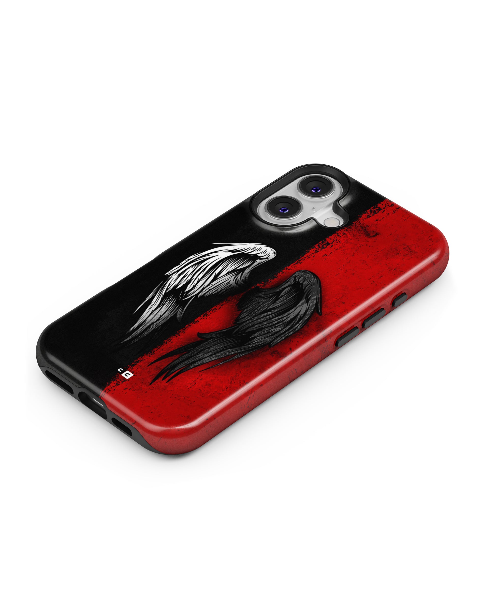 Angle Demon Wings MagSafe Bumper Case
