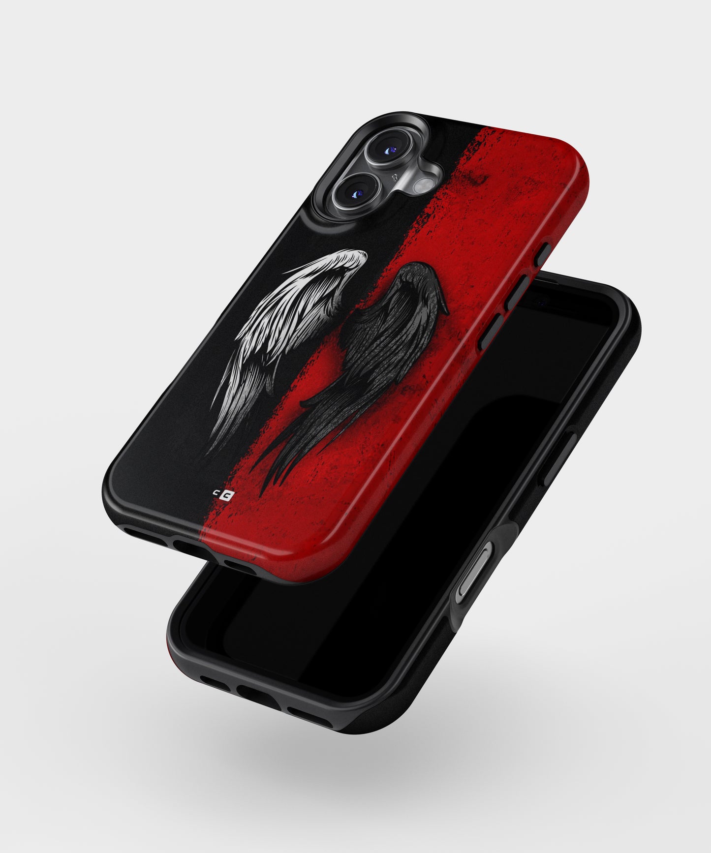 Angle Demon Wings MagSafe Bumper Case