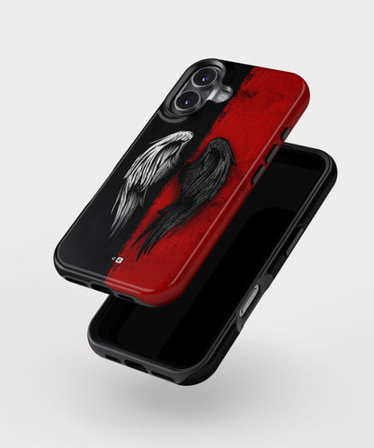 Angle Demon Wings MagSafe Bumper Case
