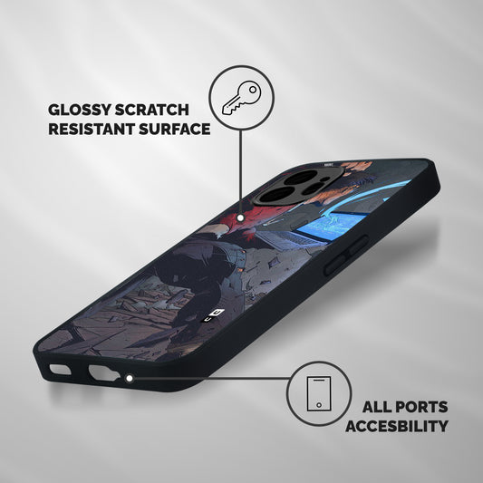 Angry Programmer Shockproof Hybrid Protection (Metal + TPU) Back Case Cover