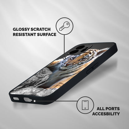 Animal Beauty Shockproof Hybrid Protection (Metal + TPU) Back Case Cover