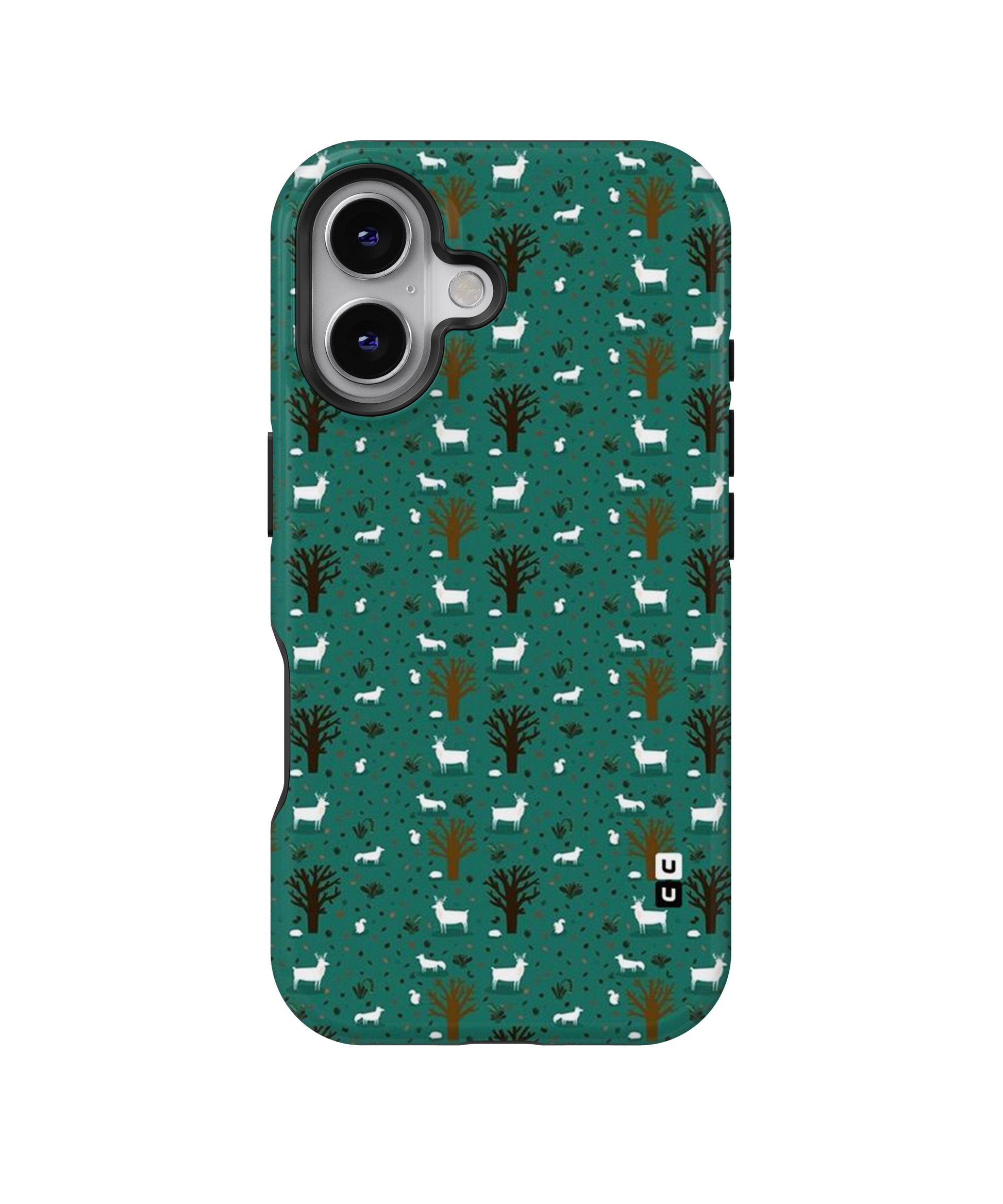 Animal Grass Pattern MagSafe Bumper Case