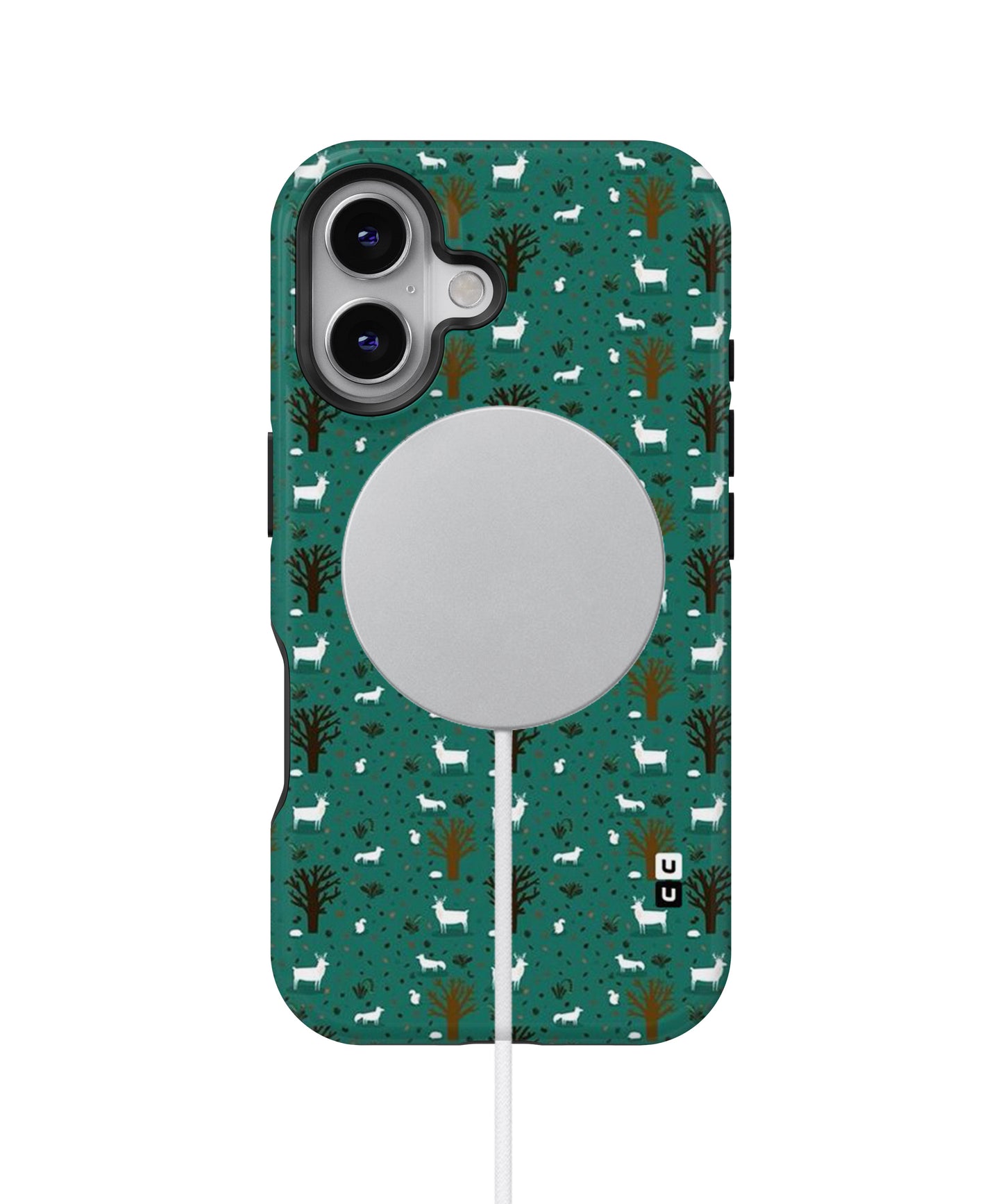 Animal Grass Pattern MagSafe Bumper Case