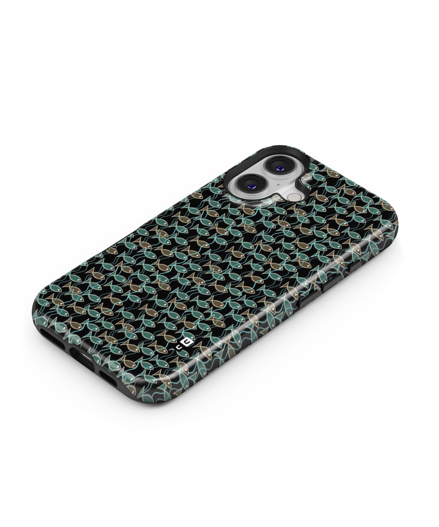 Animated Fishes Art Pattern MagSafe Bumper Case