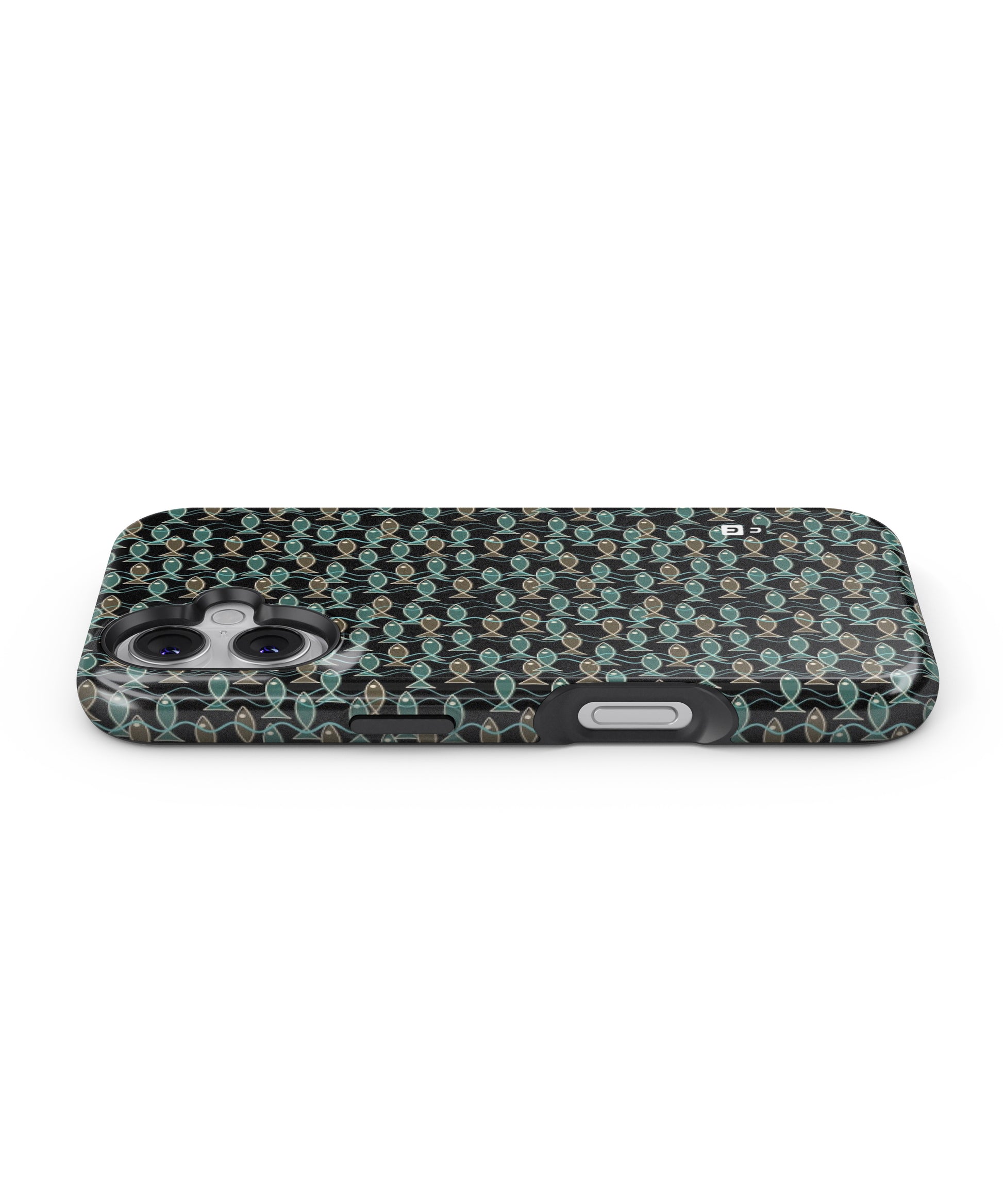 Animated Fishes Art Pattern MagSafe Bumper Case