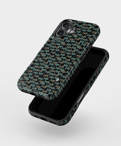 Animated Fishes Art Pattern MagSafe Bumper Case