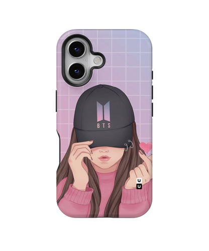 Anime Beautiful Bts Girl MagSafe Bumper Case