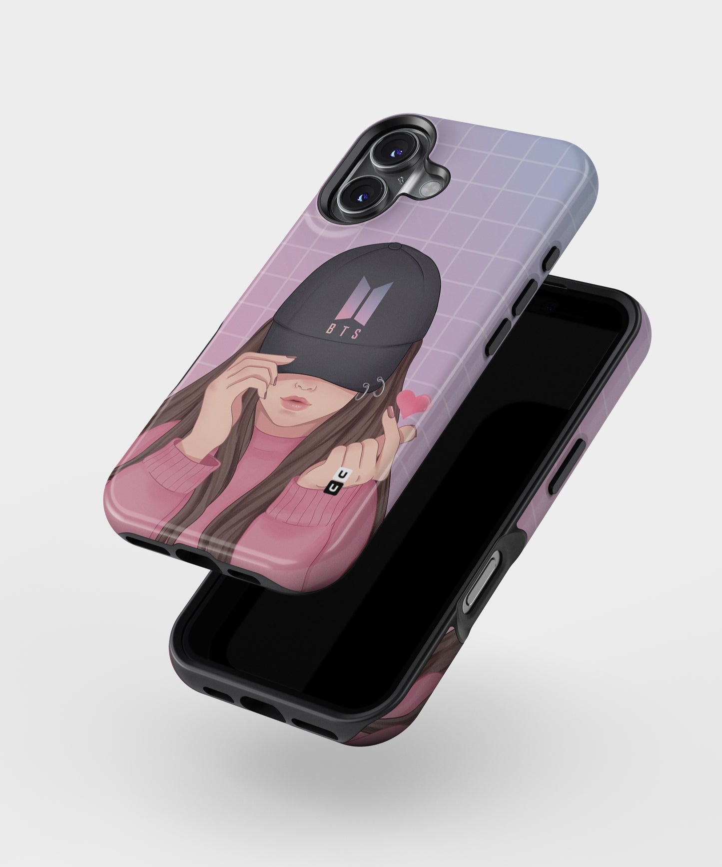 Anime Beautiful Bts Girl MagSafe Bumper Case