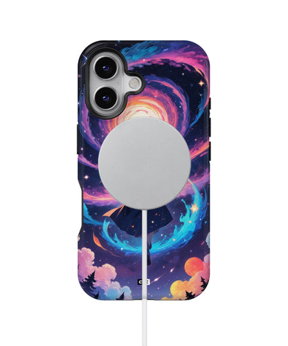 Anime Galaxy Girl MagSafe Bumper Case