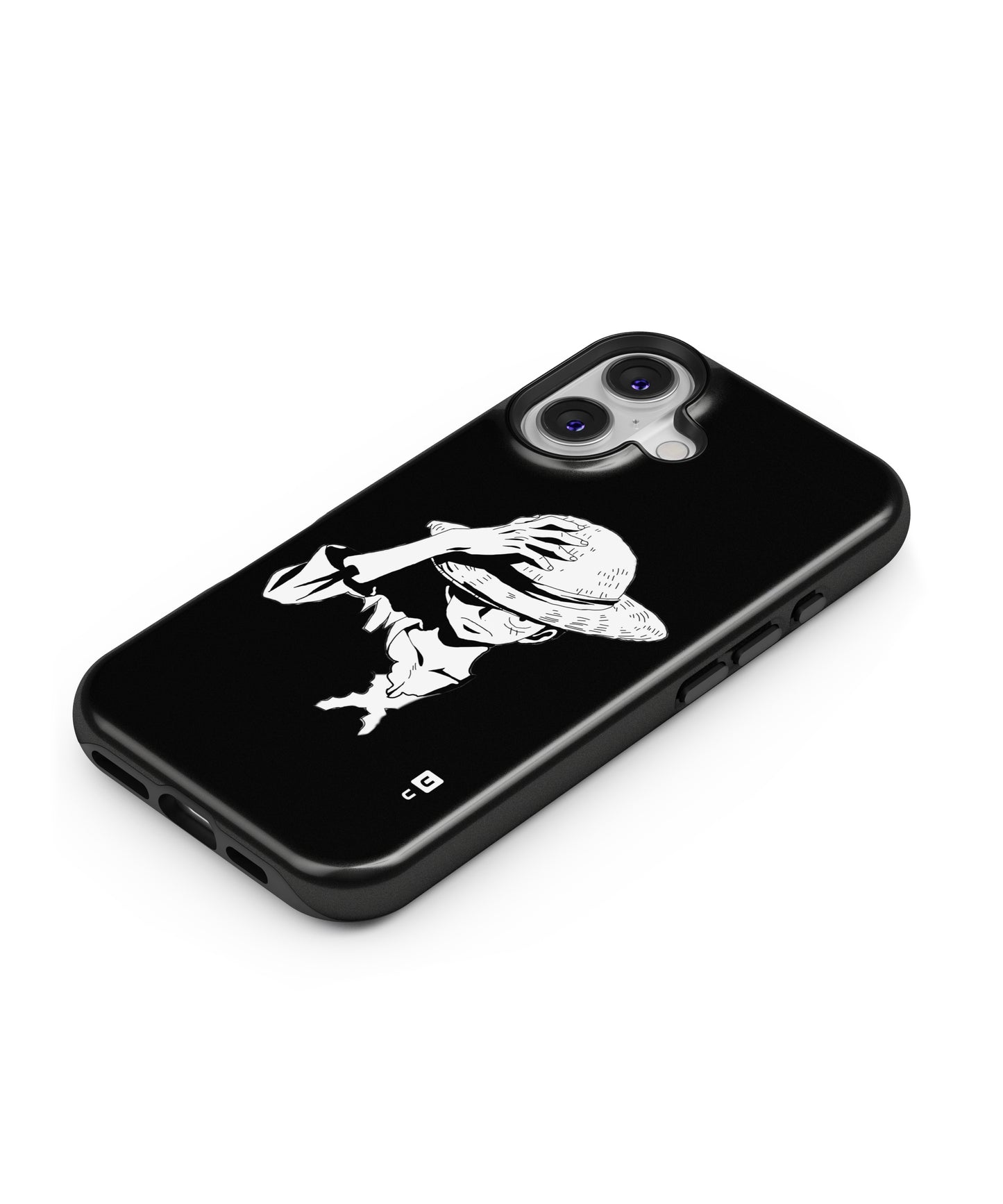 Anime One Piece Luffy Silhouette MagSafe Bumper Case