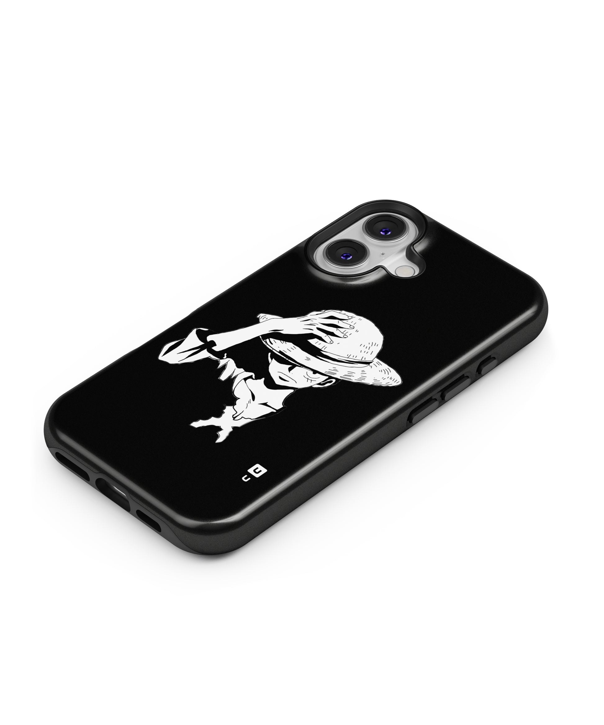 Anime One Piece Luffy Silhouette MagSafe Bumper Case