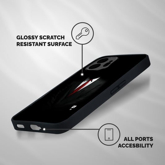 Anonymous Suit Shockproof Hybrid Protection (Metal + TPU) Back Case Cover