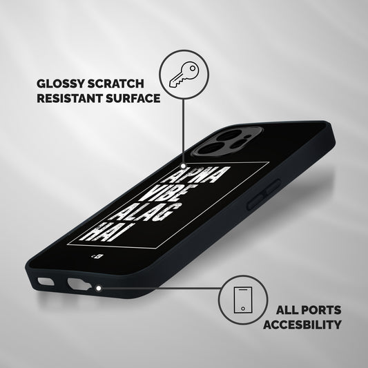 Apna Vibe Shockproof Hybrid Protection (Metal + TPU) Back Case Cover