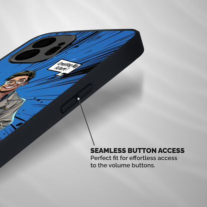 Aquarius Force Shockproof Hybrid Protection (Metal + TPU) Back Case Cover