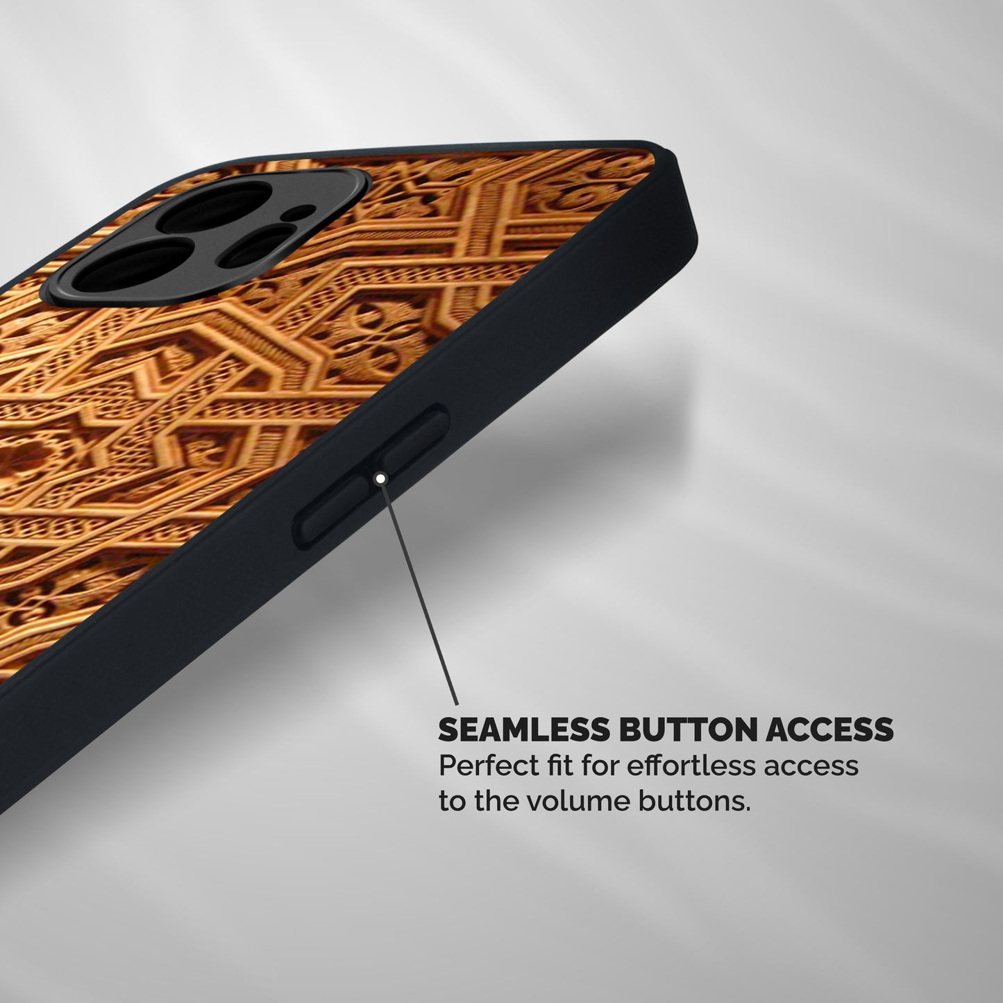Archaic Wall Shockproof Hybrid Protection (Metal + TPU) Back Case Cover