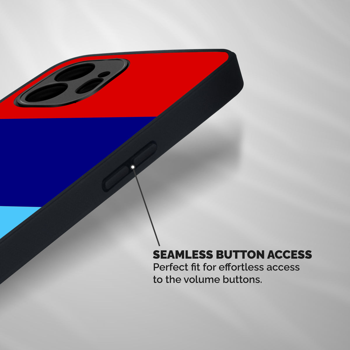 Armed Forces Stripes Shockproof Hybrid Protection (Metal + TPU) Back Case Cover