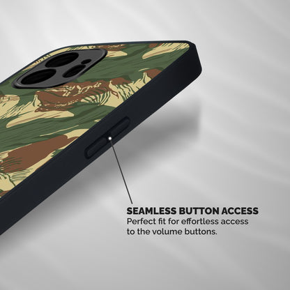 Army Design Shockproof Hybrid Protection (Metal + TPU) Back Case Cover