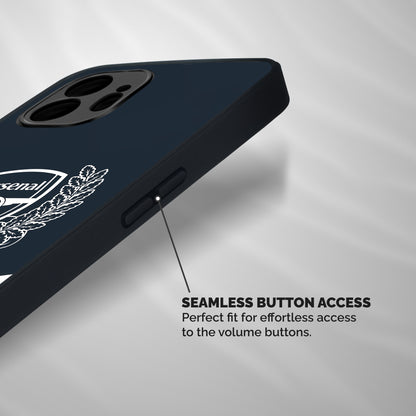Arsenal Forward Shockproof Hybrid Protection (Metal + TPU) Back Case Cover